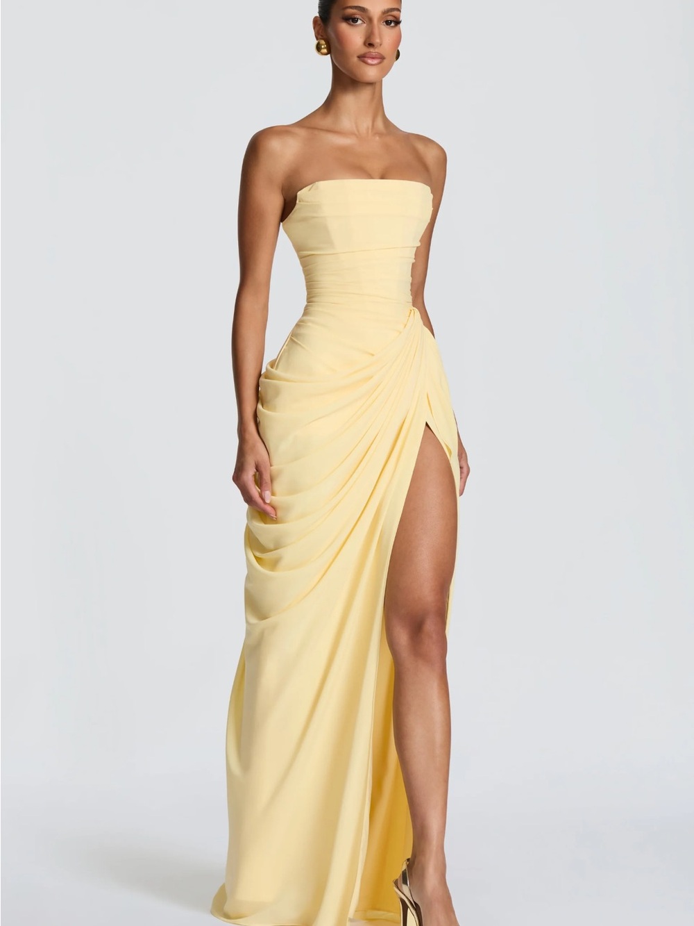 Yellow Maxi Dress - Picture 4 of 6